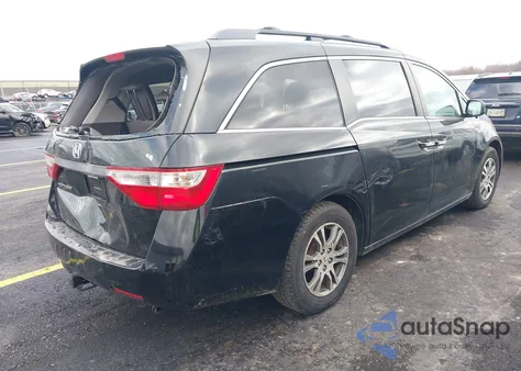 2011 Honda Odyssey Ex-L из США, поврежденный, VIN 5FNRL5H68BB045180